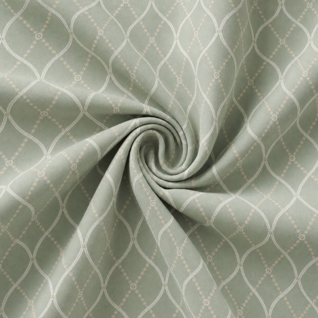 Apsley Embroidery Seafoam
