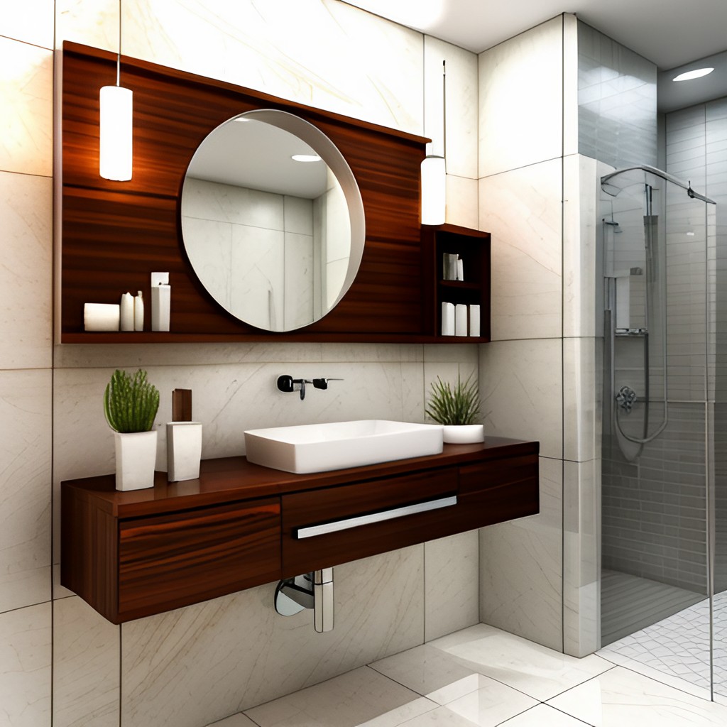 Wash Basin Design with Cabinet Designs - Beautiful Homes