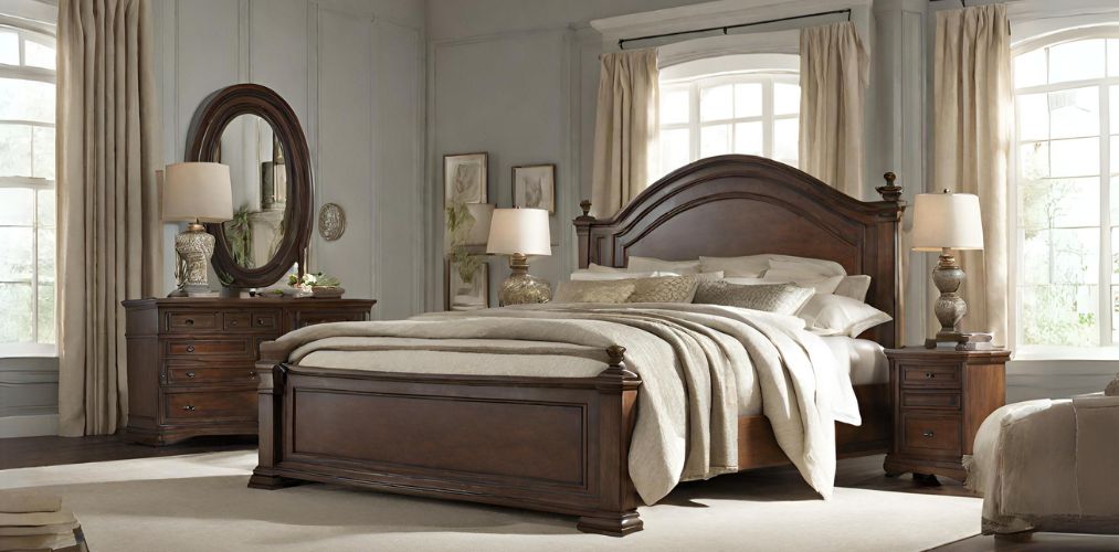 Panel bed design with footboard - Beautiful Homes