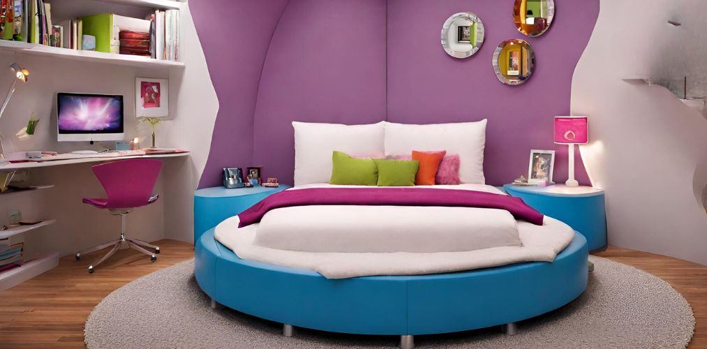 Round bed design for kid's bedroom - Beautiful Homes