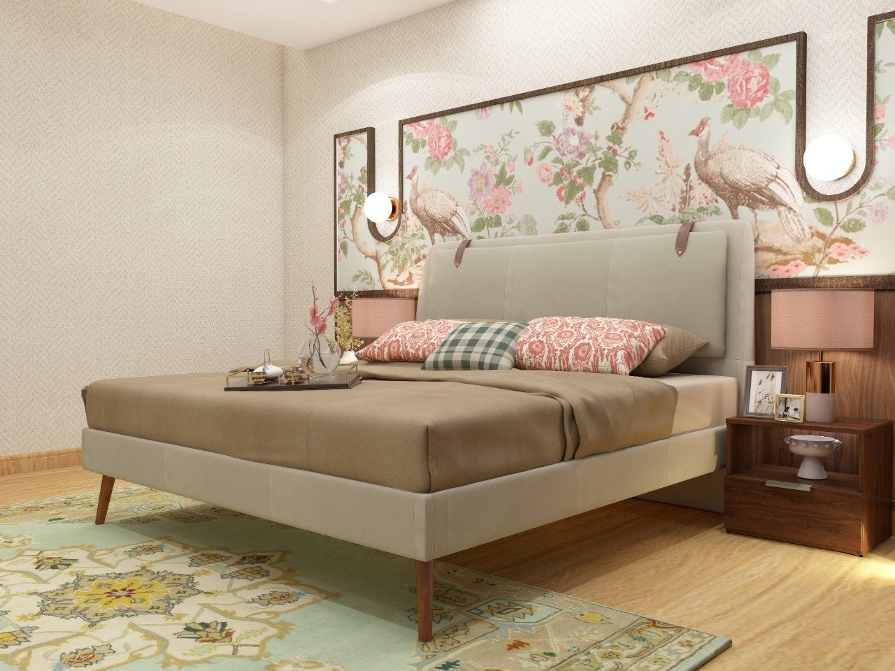 Royal 2.0 upholstered bed design - Beautiful Homes