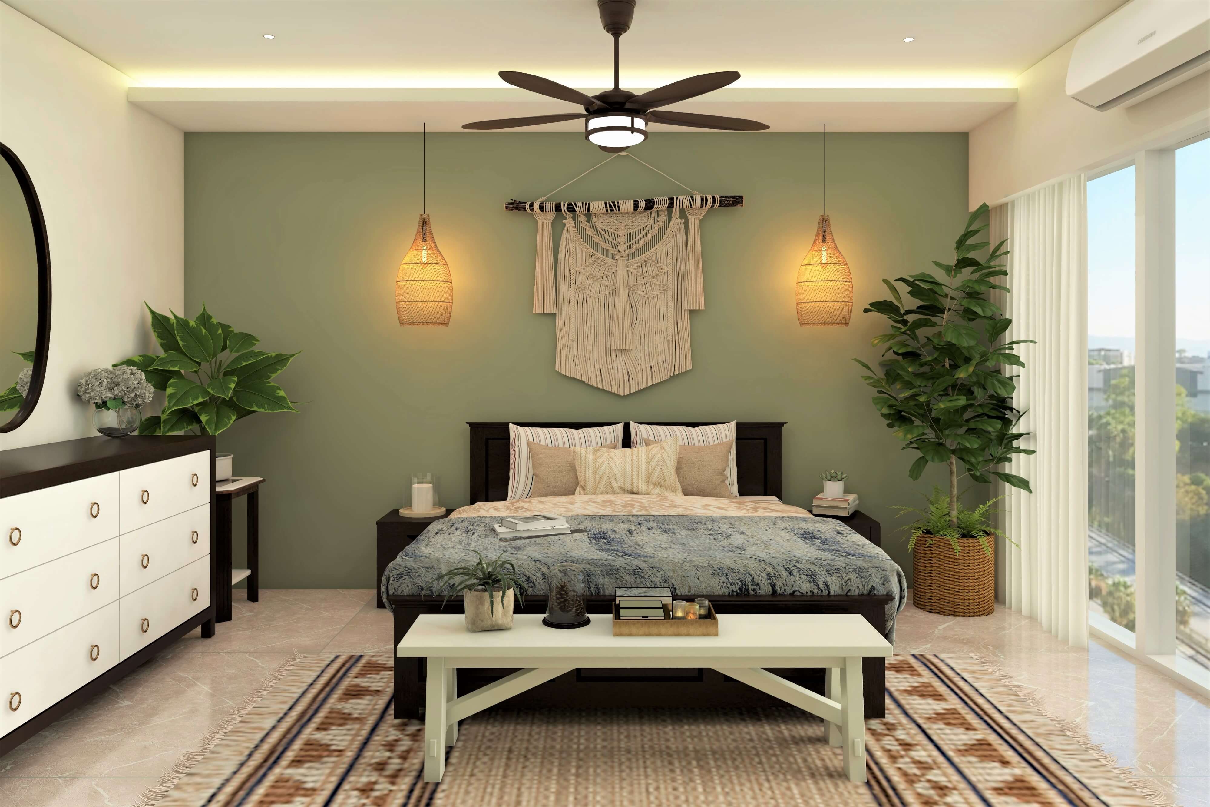 Bohemian themed bedroom design ideas - Beautiful Homes
