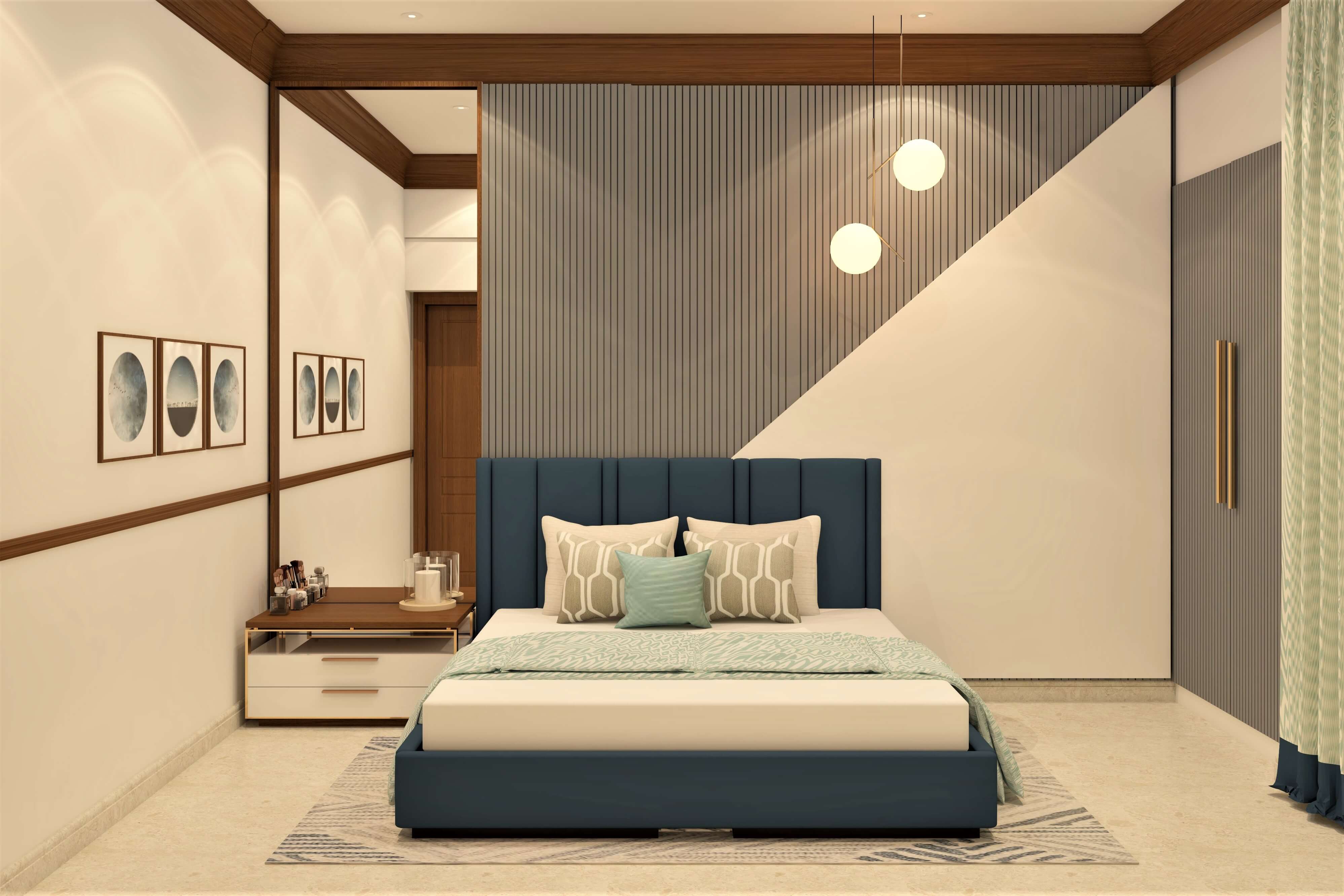 Elegant and warm bedroom design - Beautiful Homes