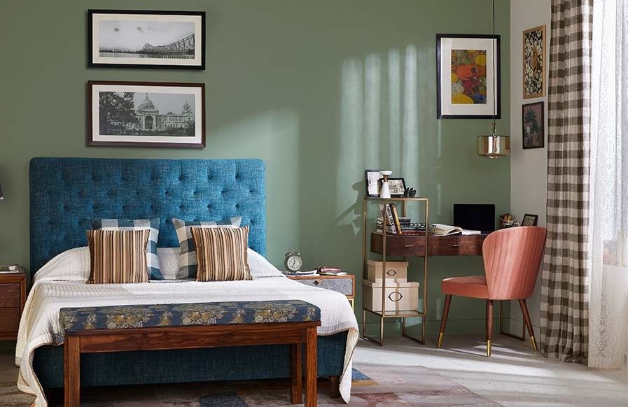 Elegant contemporary bedroom design with décor- Beautiful Homes