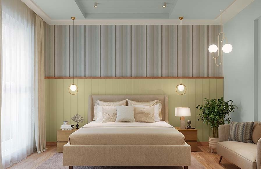 The modern classic bedroom with rich textures and accessories - Beautiful Homes