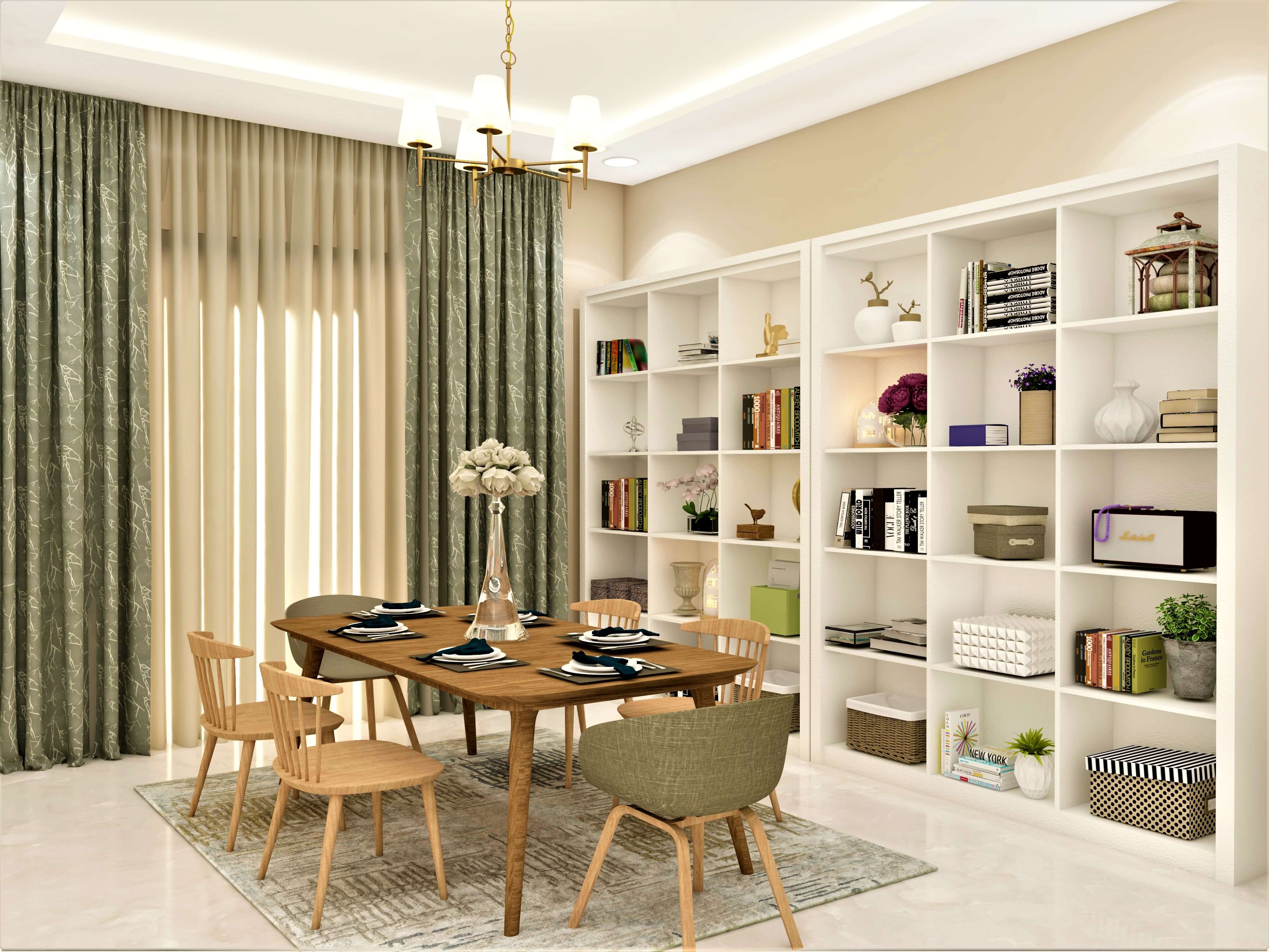 Sleek 6-seater dining room design - Beautiful Homes