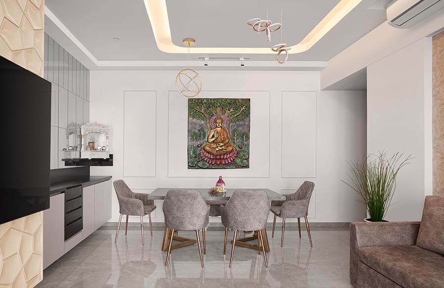 Luxury dining room design for Indian home - Beautiful Homes