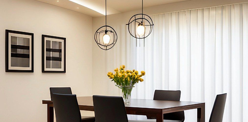 Hanging lights decor for dining table-Beautiful Homes