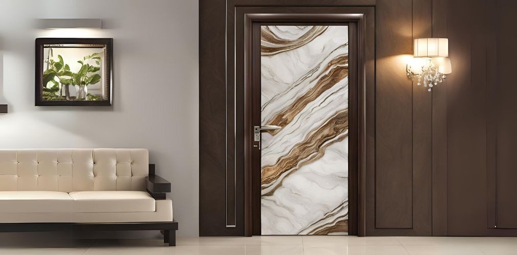 Marble effect for sunmica door - Beautiful Homes