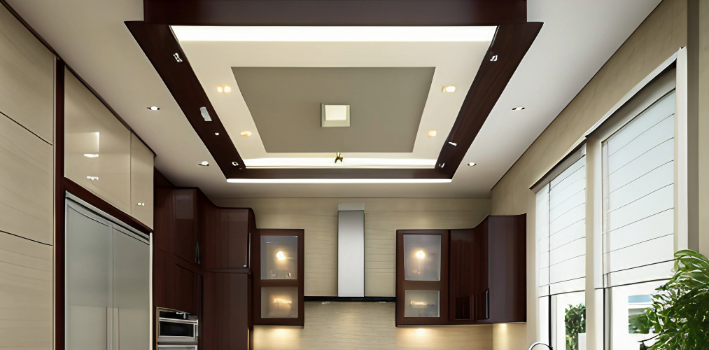 Recessed ceiling with cove lights-Beautiful Homes