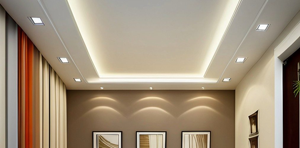 Plaster of paris design for bedroom with lights-Beautiful Homes