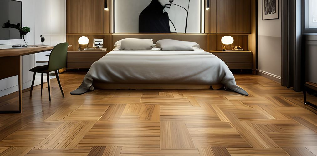 Parquet flooring for bedroom-Beautiful Homes