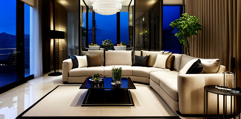 Luxury living room floor tiles with italian marble-Beautiful Homes