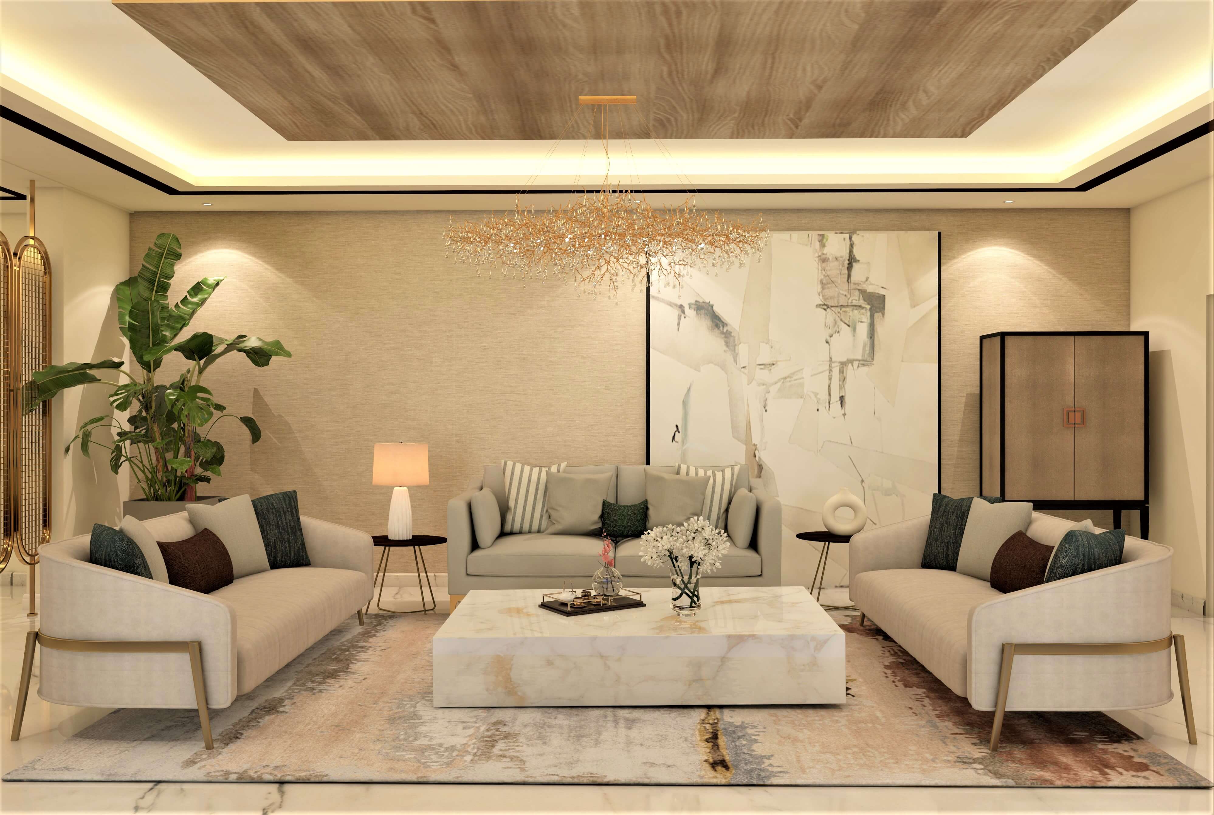 Contemporary luxurious living room - Beautiful Homes