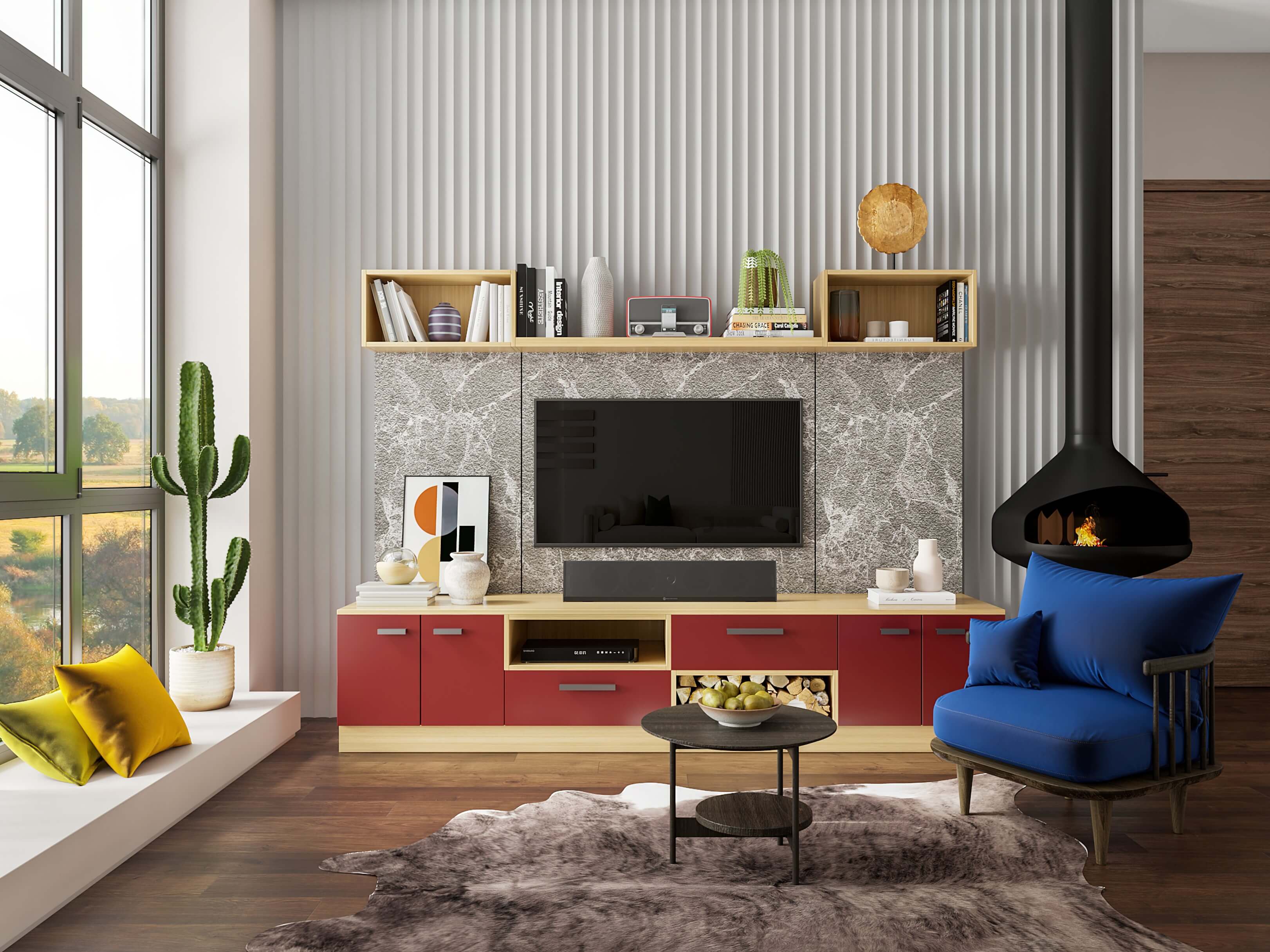 Quirky yet elegant living room design - Beautiful Homes