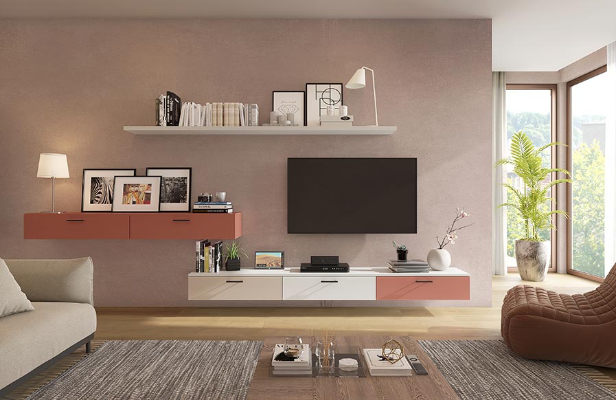 Modular & modern TV unit design for your living room design to enhance your home interiors - Beautiful Homes