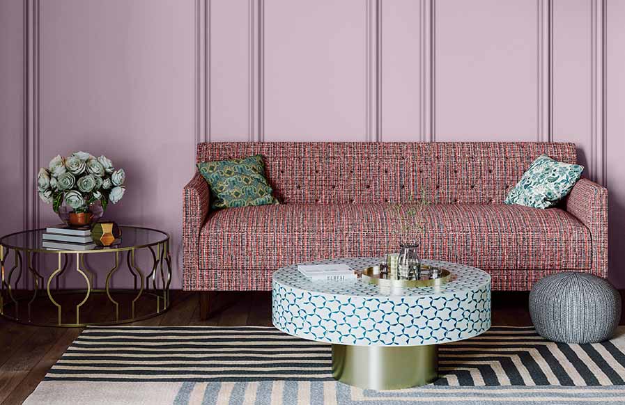 Eclectic living room design ideas with pastels for your home - Beautiful Homes
