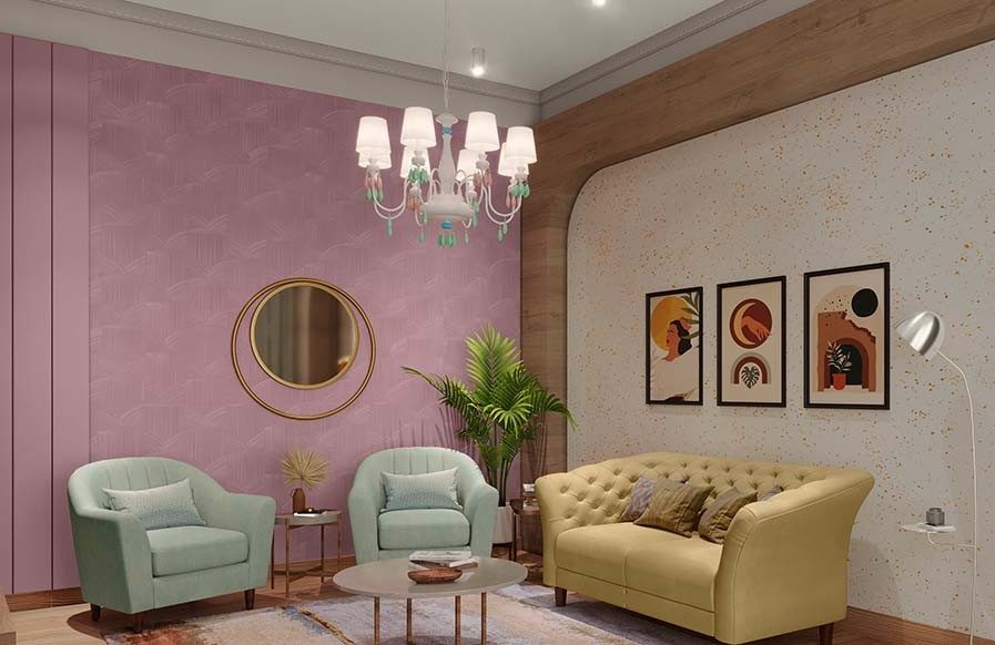 Rich Textures & stylish furnishings for your living room design - Beautiful Homes