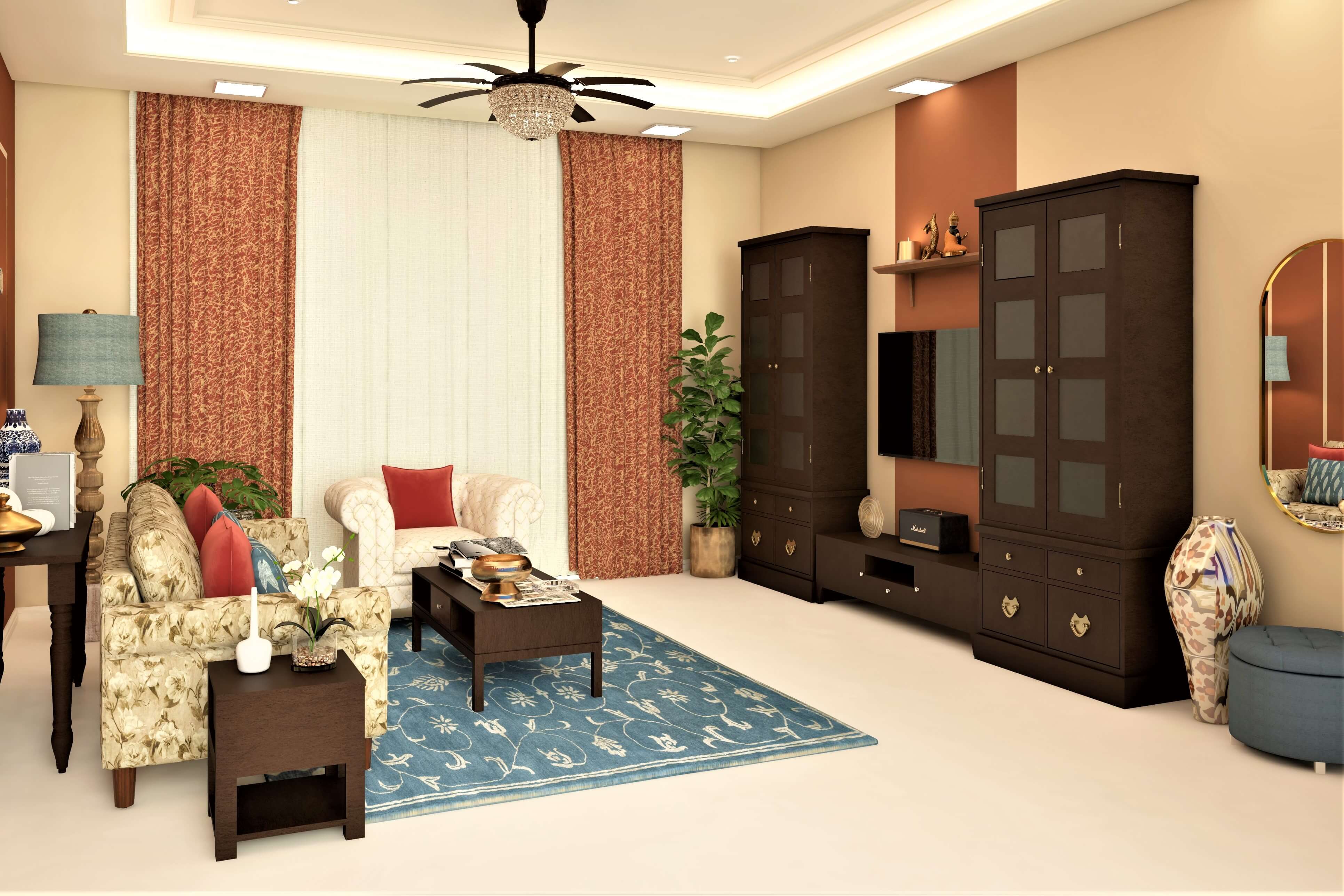 Living Room Designs Indian Apartments