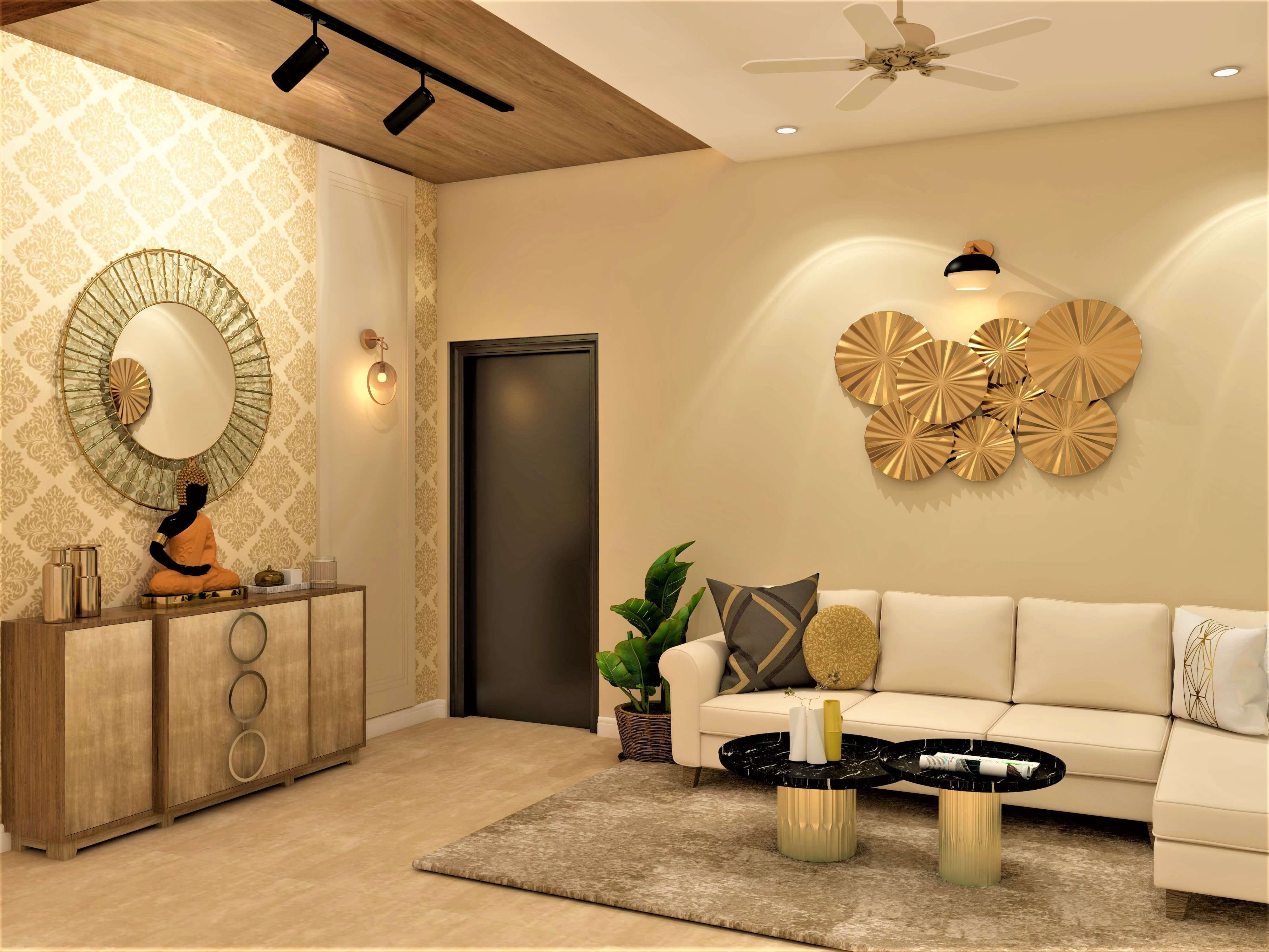 Low-maintenance modern living room design - Beautiful Homes