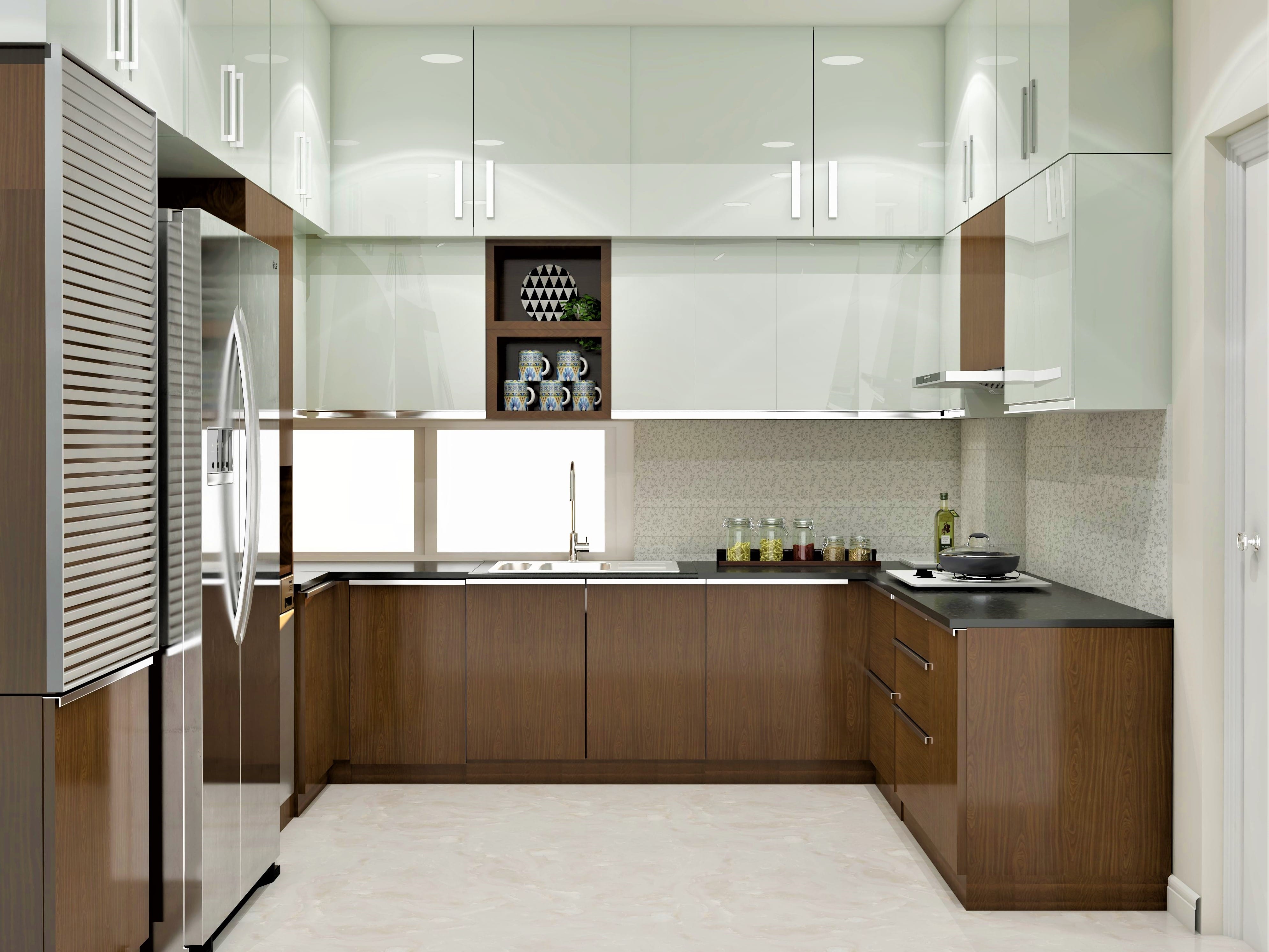 Simple yet classy modular kitchen design idea  - Beautiful Homes