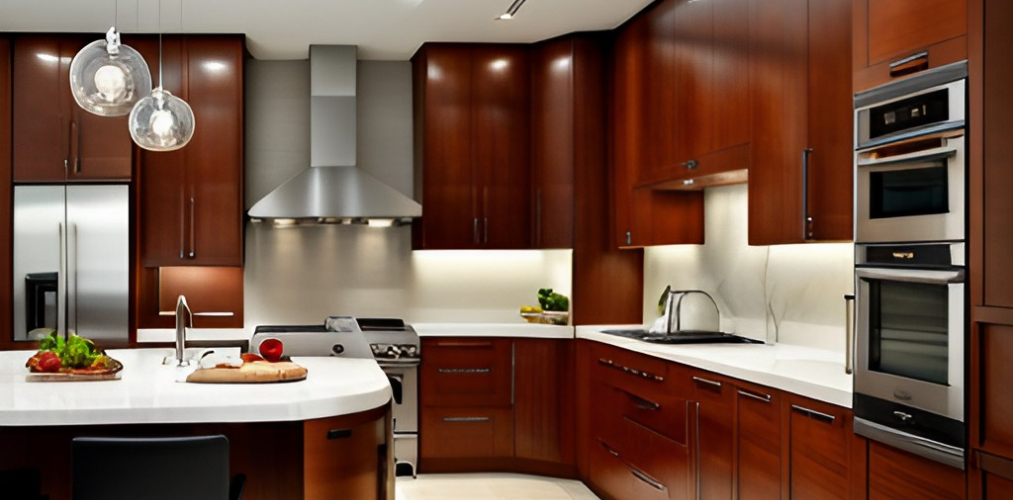 Modern Kitchen Design with Ample storage - Beautiful Homes