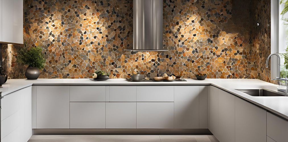 Abstract ceramic wall kitchen backsplash tiles - Beautiful Homes