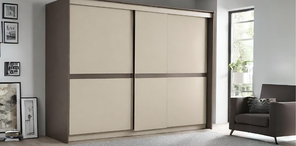 Modern 2 door irish cream sliding wardrobe-Beautiful Homes