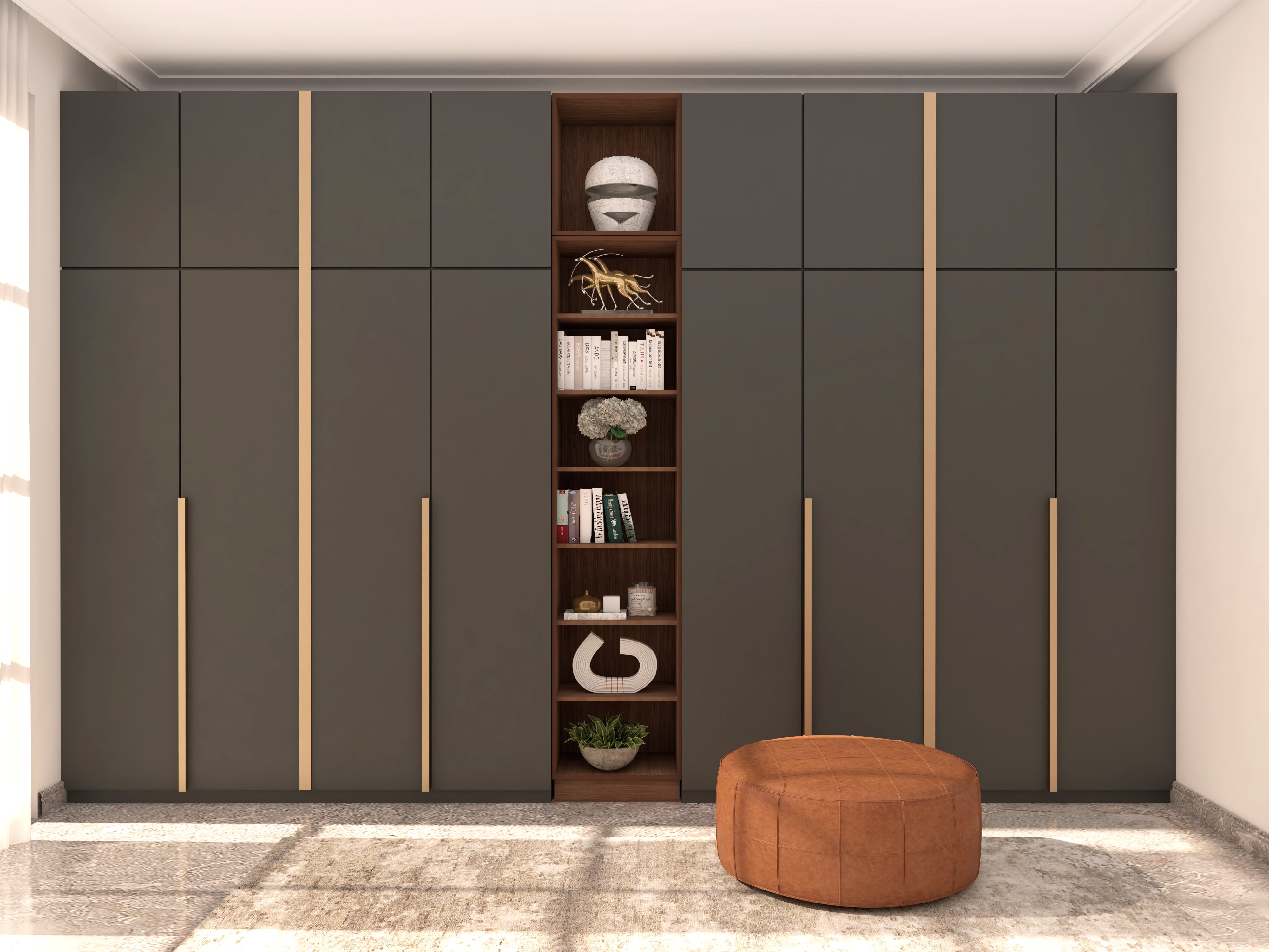 Modern contemporary style wardrobe with PU finish - Beautiful Homes