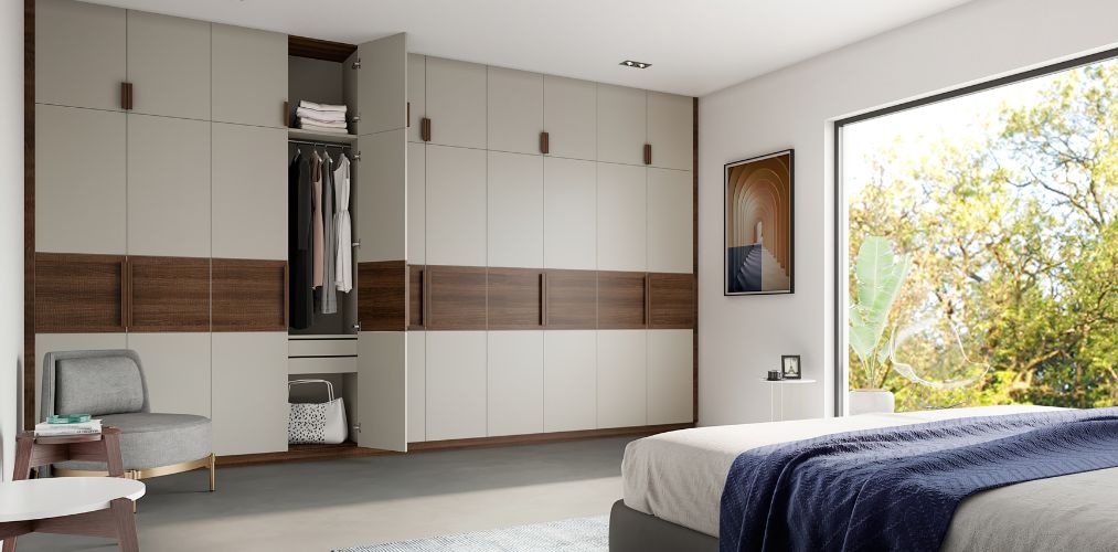 Modern wardrobe design for bedroom-Beautiful Homes