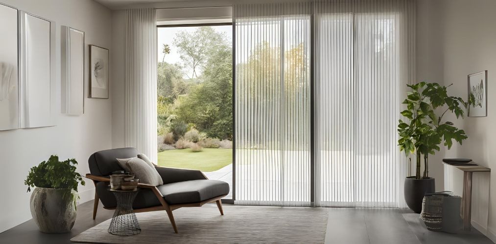 Sliding window design with fluted glass - Beautiful Homes