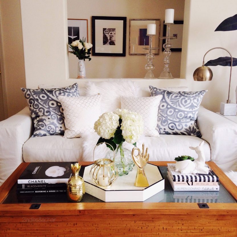 Change things around constantly to update coffee table interior design - Beautiful Homes