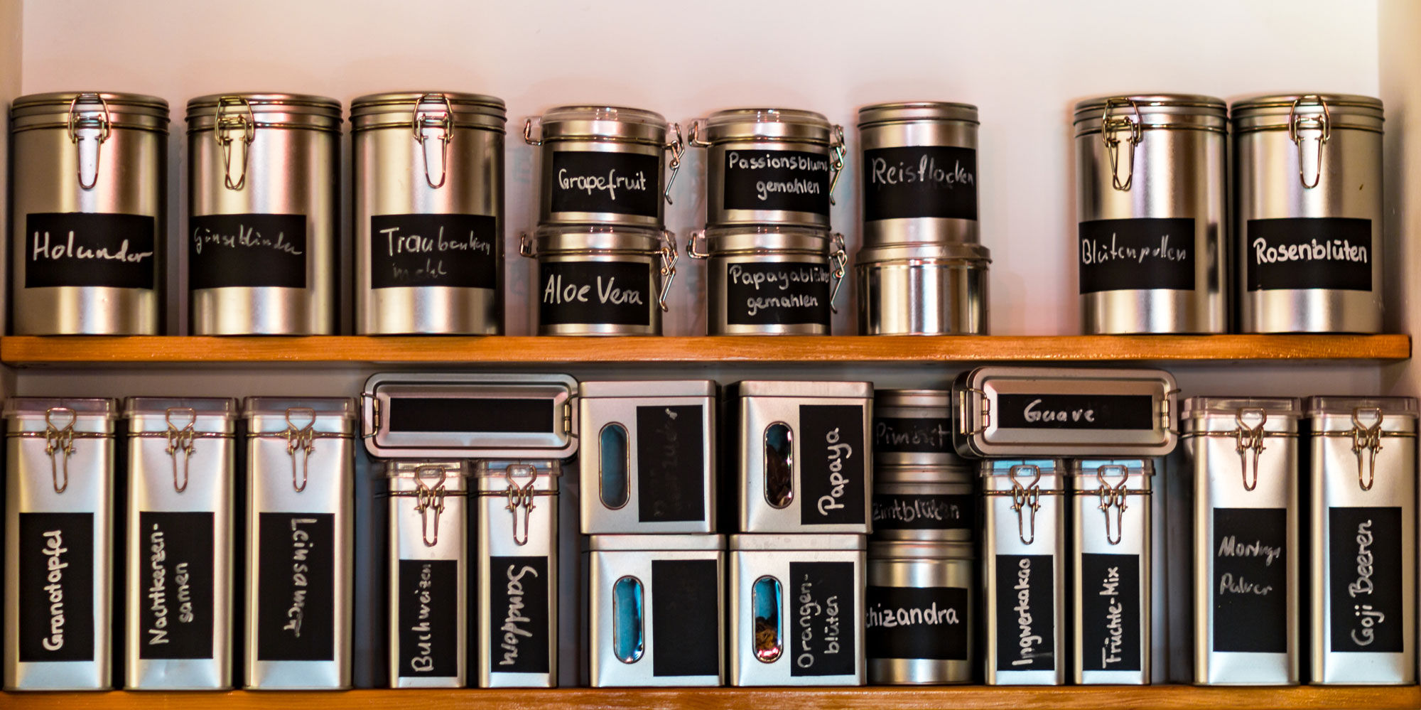 Chalkboard Style Stickers for Kitchen of Labelling the Spices in your House Kitchen - Beautiful Homes