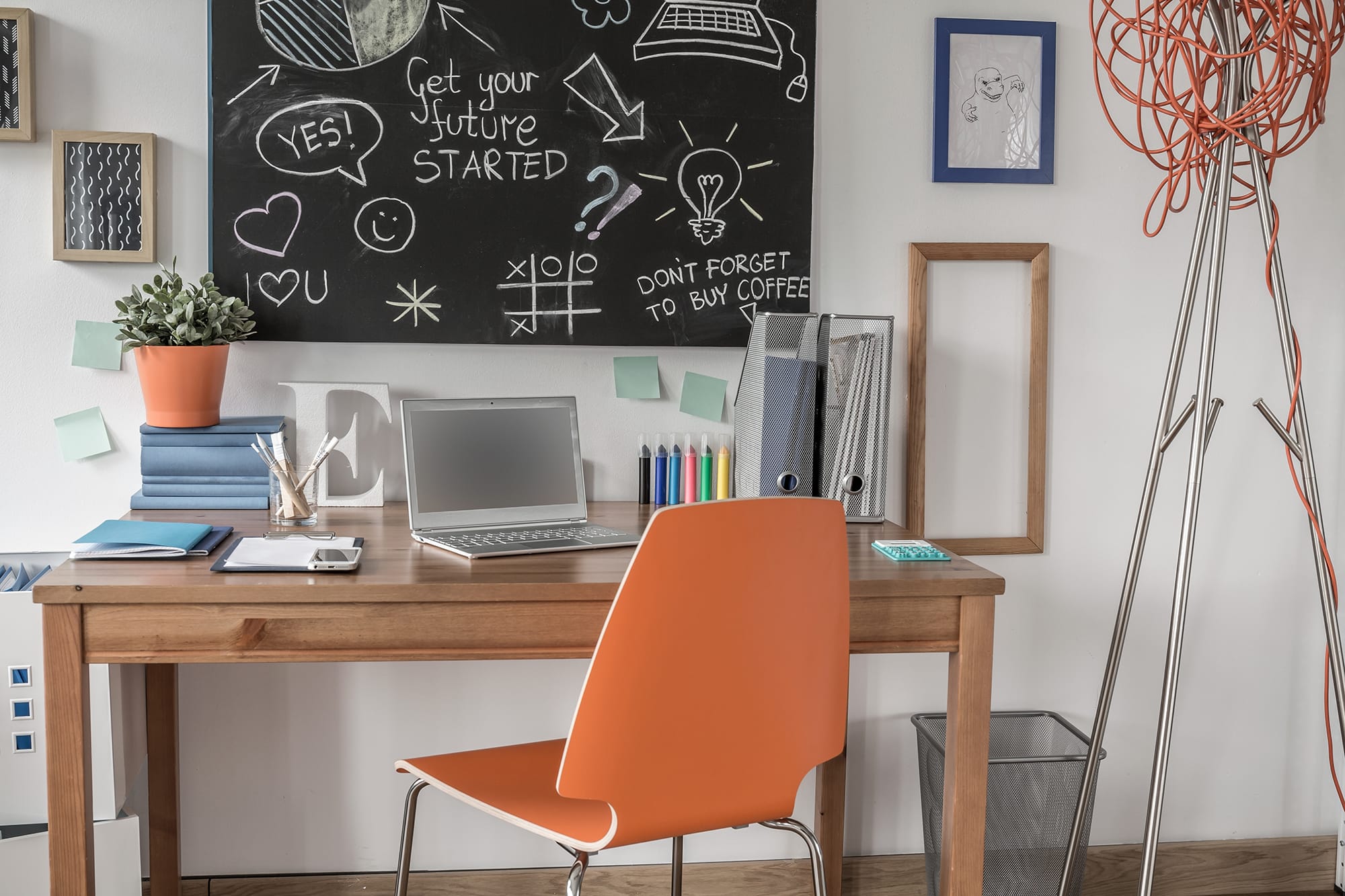 Organise your study area - Beautiful Homes