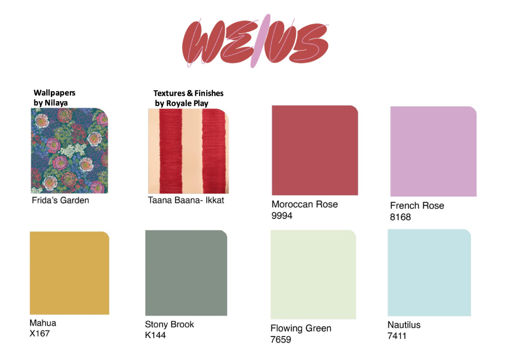 bold and adventurous tones