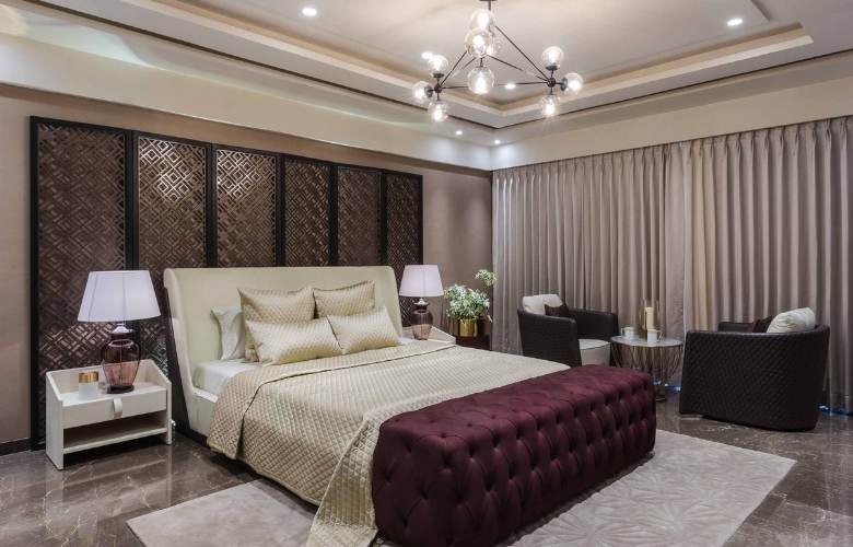 Bedroom design trends for 2022 with neutral colour palette & stylish lighting - Beautiful Homes