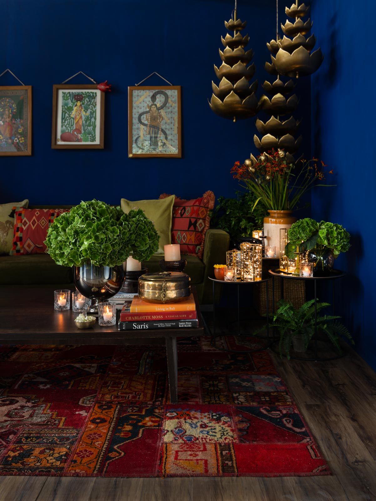 Diwali living room setting - Beautiful Homes