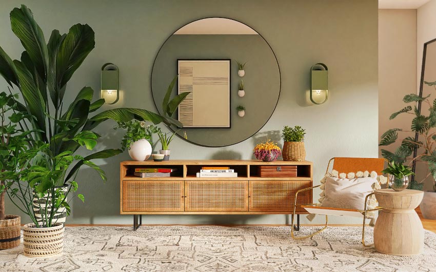 House plants, wooden furniture & pastel shades that are trending in 2022 for your home interiors - Beautiful Homes