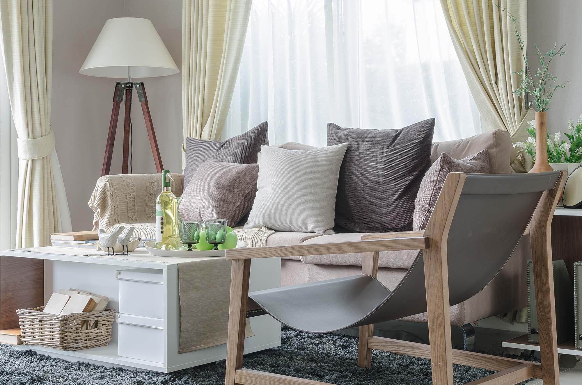 Greige in soft furnishings makes for a subtle statement - Beautiful Homes