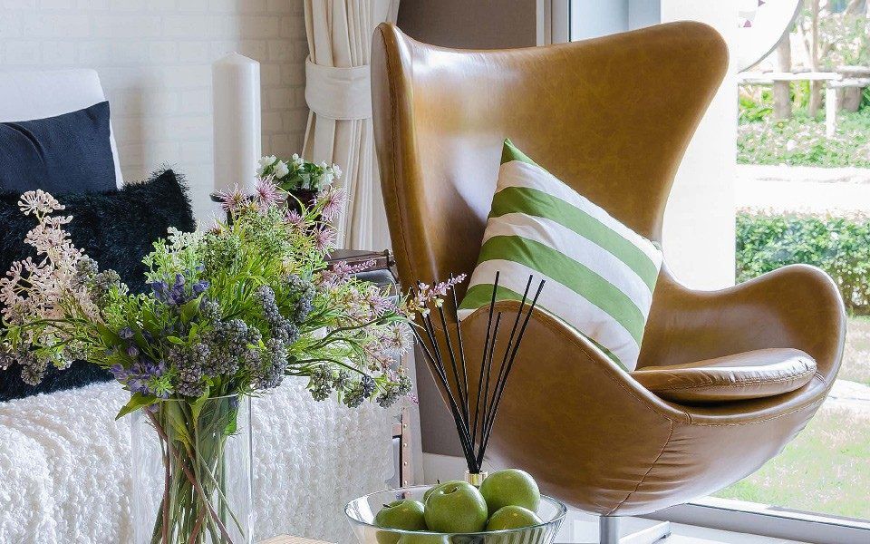 A mix of beige and grey coloured interior