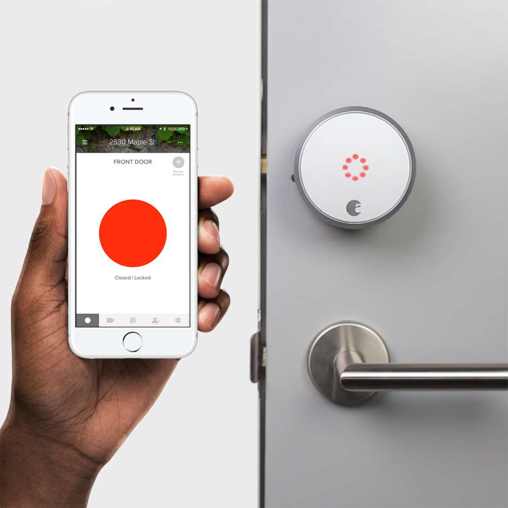 Remotely unlock house doors for trusted visitors - Beautiful Homes
