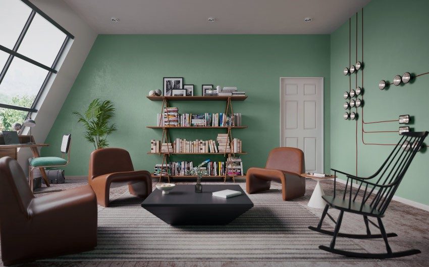 repurposed lightings and furniture