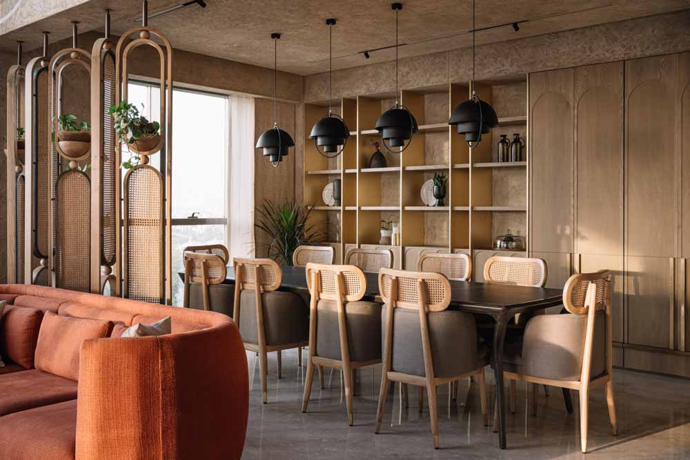 Unique dining table & wooden chairs for your home interiors - Beautiful Homes