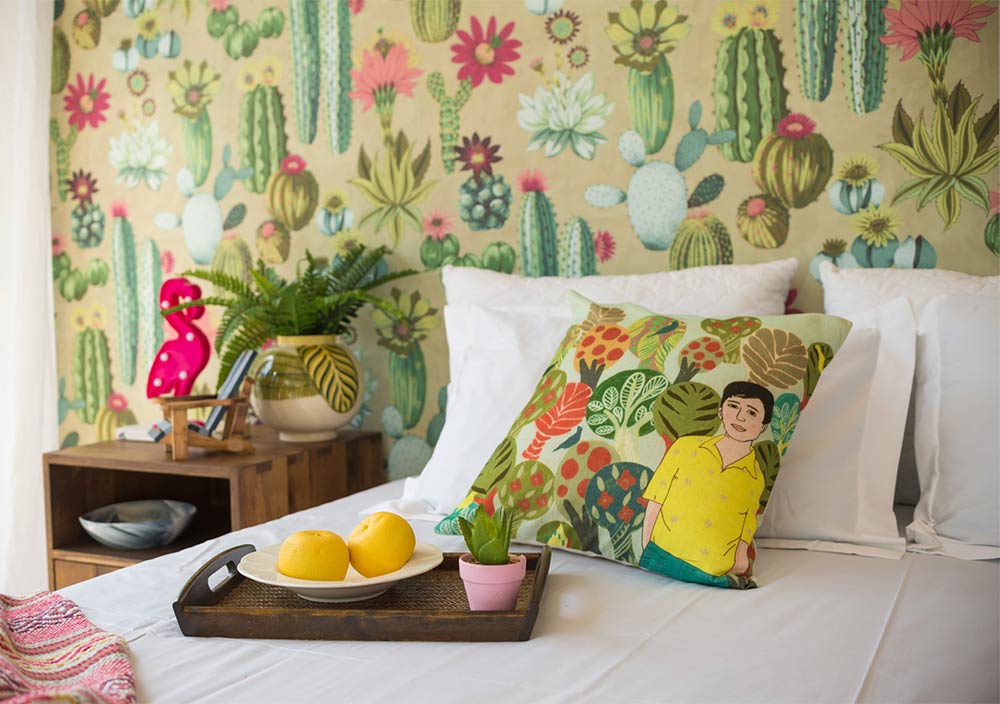 With bold patterns & colors you can never go wrong in summers for your living spaces - Beautiful Homes