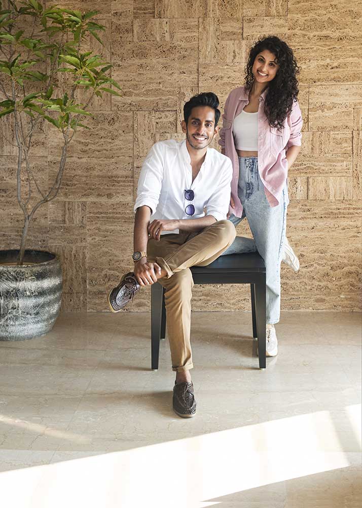 Keshav Murugesh and Pooja Bhandary, interior and product designer - Beautiful Homes