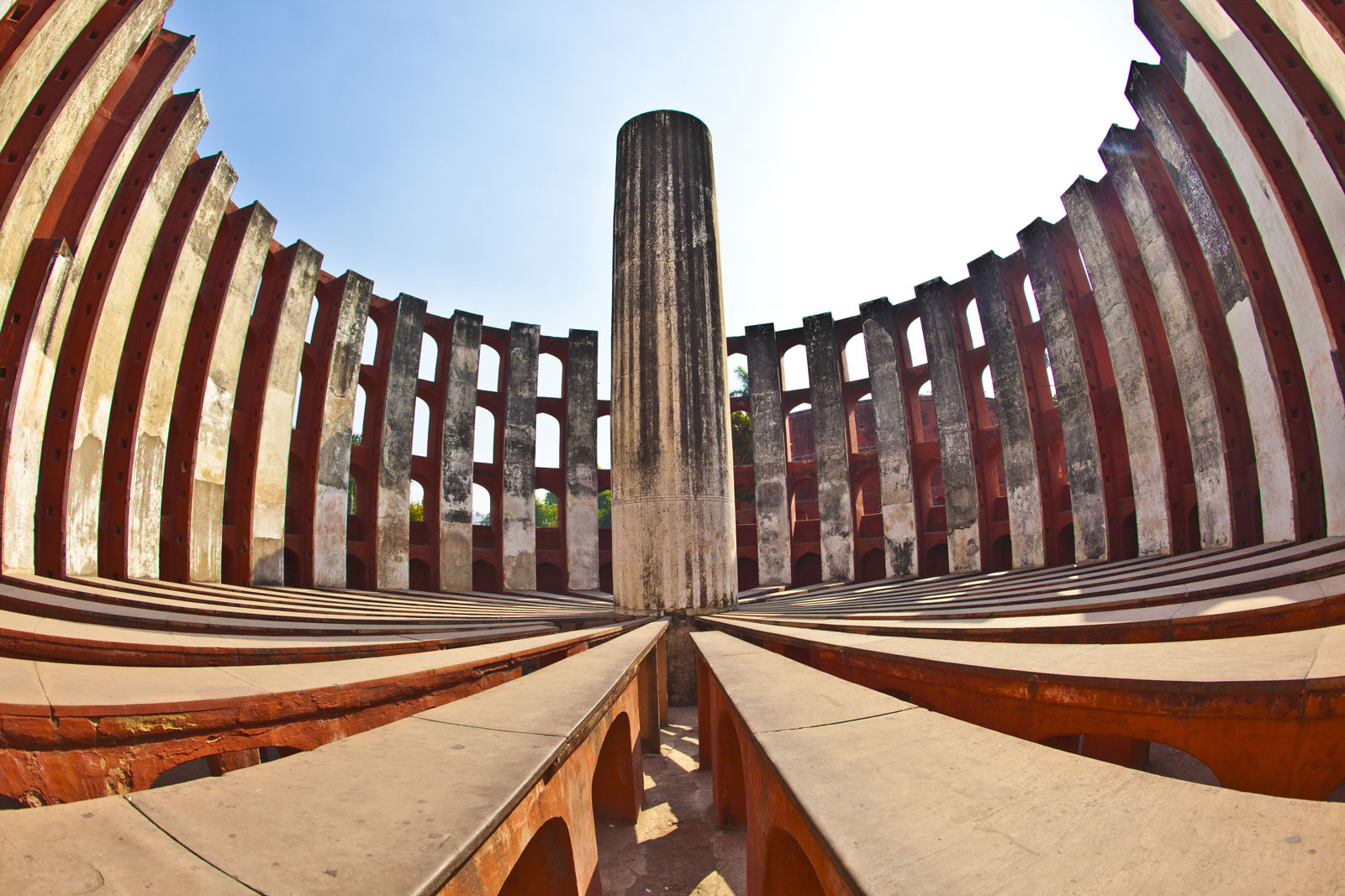 The Jantar Mantar was designed in the 18th Centuryby Raja Jai Singh, a Rajasthani prince - Beautiful Homes