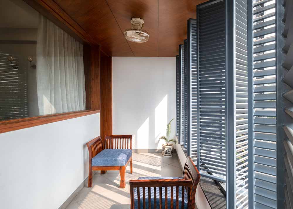 Add shutters to enhance your balcony design - Beautiful Homes