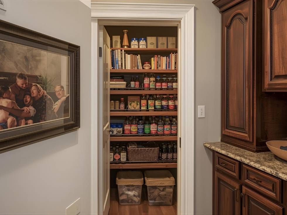 Built-in modular kitchen pantry unit - Beautiful Homes