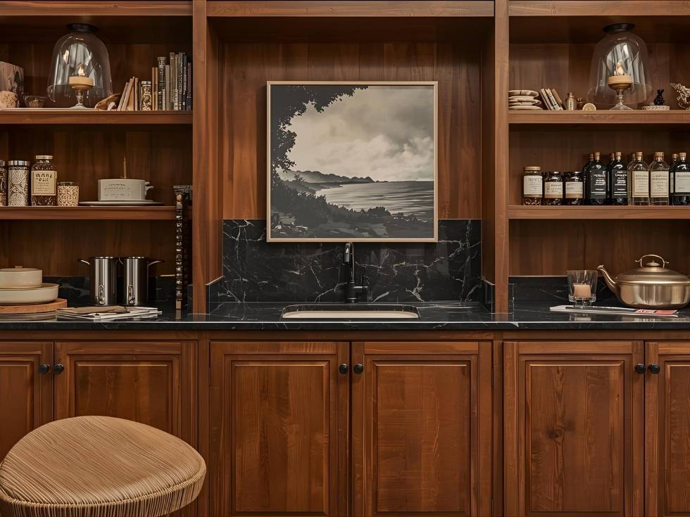 Modern pantry organisation in modular kitchen - Beautiful Homes