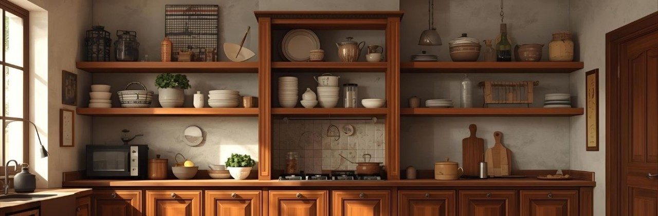 Modern pantry unit in modular kitchen - Beautiful Homes